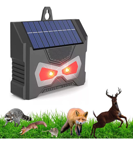 Espantar Urubu Solar Para Jardim E Ar Livre  Gato Eletronico