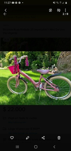Vendo Bicicleta De Aluminio Rodado 20 Impecable