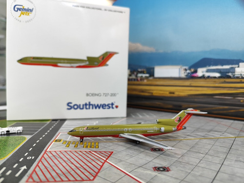 Avión A Escala Southwest B727-200 N406bn Gemini Jets 1:400