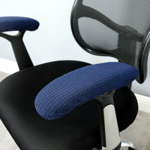 1 Par De Fundas Para Apoyabrazos De Azul Los 25-33cm Azul