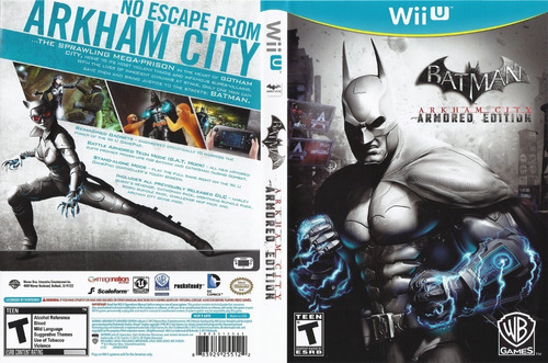 Batman Arkham City Armored Edition- Nintendo Wii U