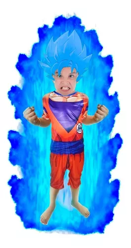 Aplique Emborrachado Kit 10 Unidades Goku Super Saiyajin Blue de Cabelo  Azul de Dragon Ball para Sapatos e Artesanatos REF 184