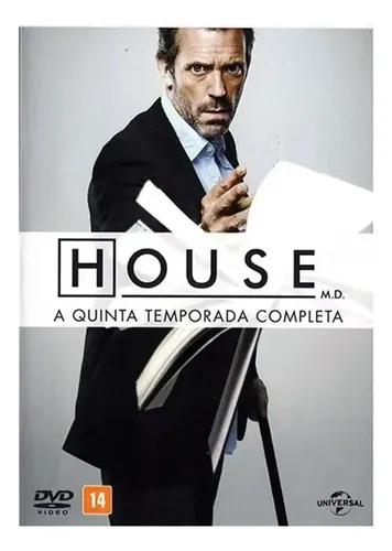 Dvd Dr. House A Quinta 5ª Temporada Completa - Lacrado | MercadoLivre