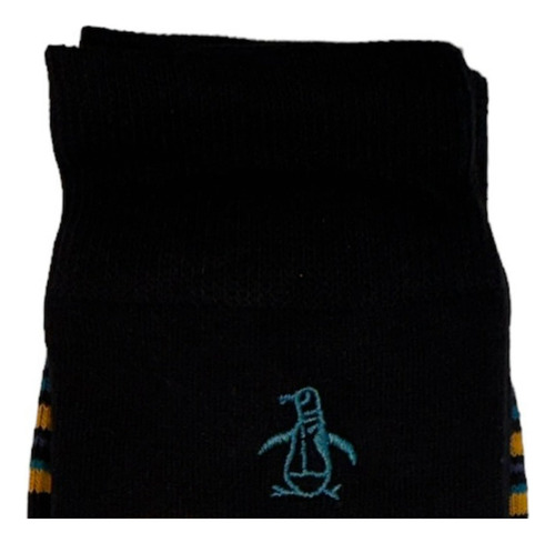 Original Penguin 3 Pack Calcetines Negros Rayados