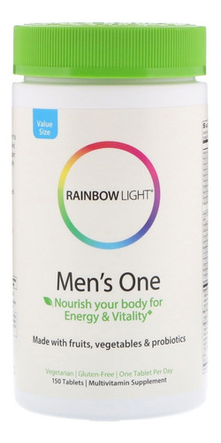 Rainbow Light Vitamina Hombres One 150cap