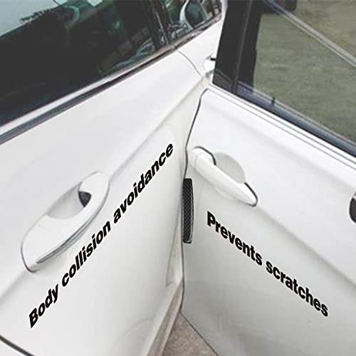 Yonwait 4 Protectores De Borde De Puerta De Automóvil De Fib