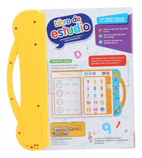 Libro Didáctico Bilingüe Para Niños Juguete Con Sonido