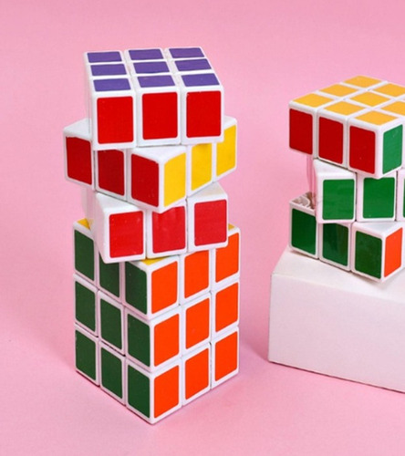 Cubo Mágico 3x3 Sencillo Rápido Suave Puzzle Cubico Clásico