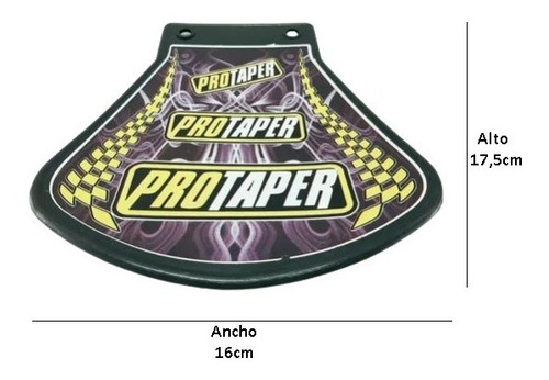 Imagen 2 de 3 de Chapaleta Para Moto De Plastico