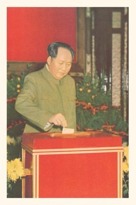 Libro Vintage Journal Mao Tse Tung Voting - Found Image P...