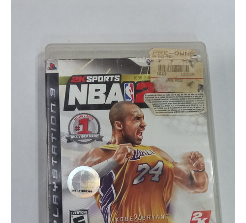 2k Sport Nba 2k10 Sin Detalles,buenas Condiciones 