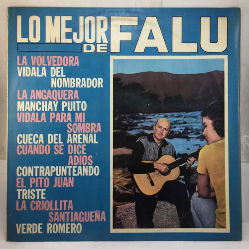 Eduardo Falu - Lo Mejor De - Guitarra Vinilo Lp