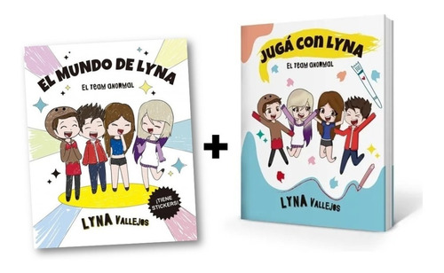 * Combo Anormal 2 Libros Colorear + Juegos * Lyna Vallejos