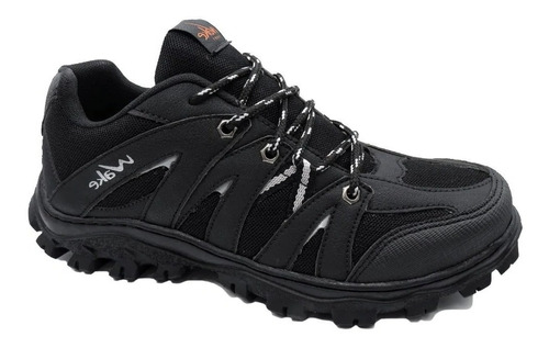 Zapatilla Wake Trekking Reforzada Suela De Goma Cosida  