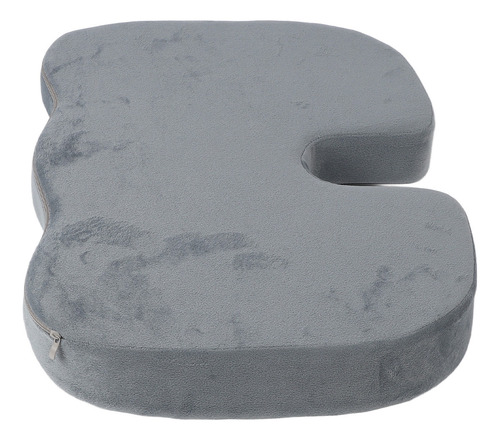 Cojín De Asiento Para Apoyo Lumbar Color Gris
