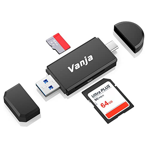 Vanja Usb Type C Sd Card Reader, Usb 3.0 Micro Sd Card Reade