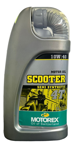 Aceite Motorex Scooter 4t 10w40 308264 Semi Sintetico