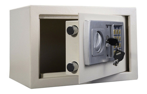 Imagen 2 de 6 de Caja Fuerte De Seguridad Digital Alarma Bloqueo Con 2 Llaves