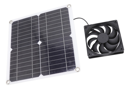 Pequeño Panel De Ventilador Con Energía Solar, Ligero Y Port