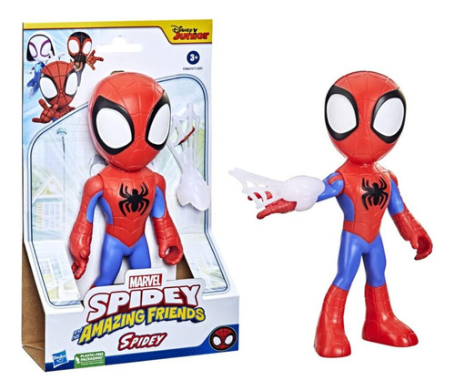 Spiderman Spidey Figura 22cm Marvel Friends Juguete Hasbro