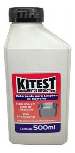 Detergente Para Limpeza De Injetores 500ml Kitest-lbk500