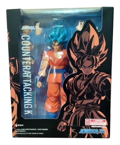 Boneco Goku SSj Blue Dragon ball Super Venda no MercadoLivre 