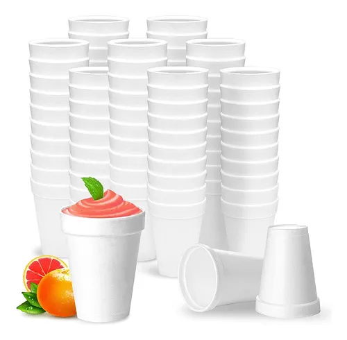 Vasos De Espuma Desechables De 12 Onzas (paquete De 100), Va