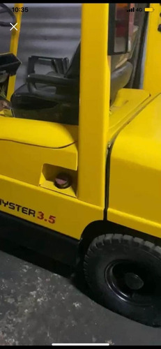 Imagen 4 de 4 de Autoelevador Hyster 3tn Torre Doble D/lateral Maquinasjm
