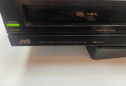 Vídeo Cassete Jvc Hr D440 M Com Defeito (Usado)
