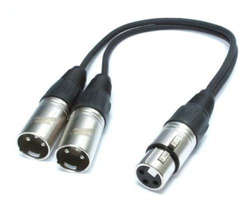 Cable Canon Xlr Hembra A 2 Canon Xlr Macho Calidad A