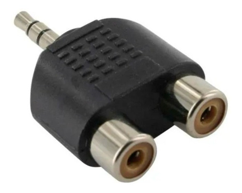 L3nz Adaptador De 3.5mm Stereo A Dos Rca Hembra