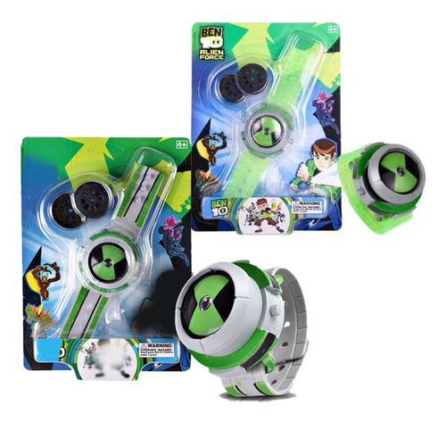 A. 2x Reloj Interactivo Ben 10 Omnitrix 2024 Con 40 Frases