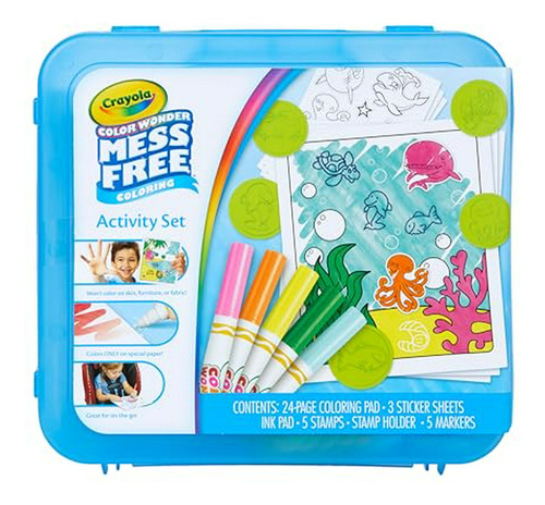 Set De Actividades De Colorear Sin Manchas  Color Wonder (30