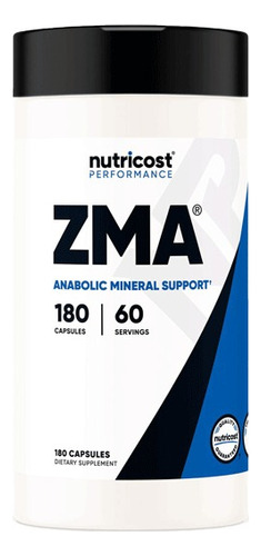 Zma Nutricost 180 Capsulas