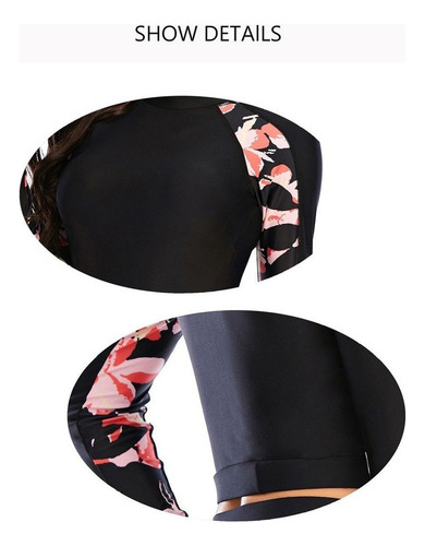 Traje De Baño Manga Larga Protector Solar Deportivo Surf
