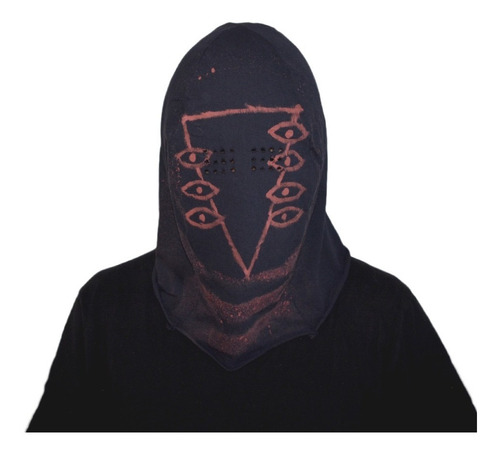 Imagen 2 de 5 de Mascara Lilith Evangelion Donda Facemask Kanye West Lil8
