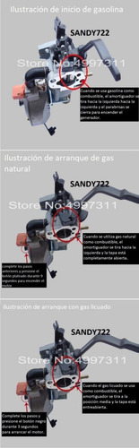 Kit Conversión Nafta Gas Generador Electrico Hasta 2500w