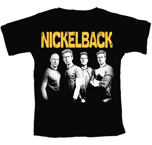 Camiseta Banda Nickelback