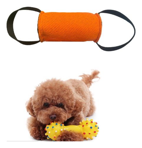 Juguete Para Perros, Suministros Para Mascotas Con 2 Asas Fu