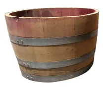 Comprar Barrica Cortada A La Mitad De Roble Francés, Media Barrica