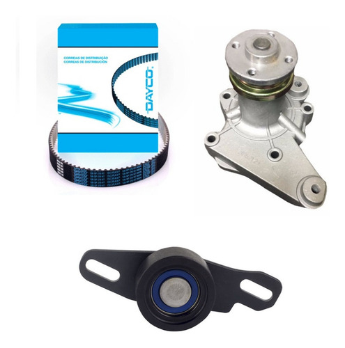 Imagem 1 de 1 de Kit Correia Dentada E Bomba Agua Effa Towner Jr Haffei 1.0
