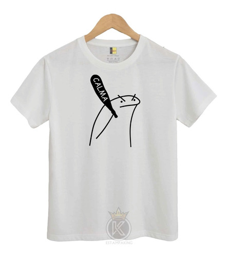 Polera Flork Meme - Caricatura - Calma - Pacie - Estampaking