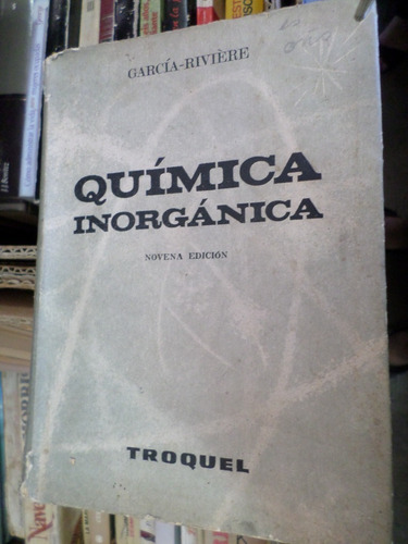 Quimica Inorgánica -garcía Riviere