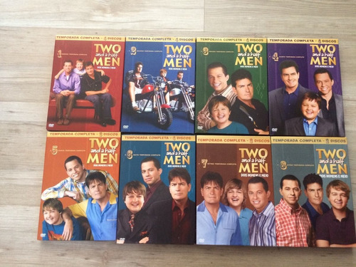 Dvd Two And A Half Men 8 Temporadas Completas!!!