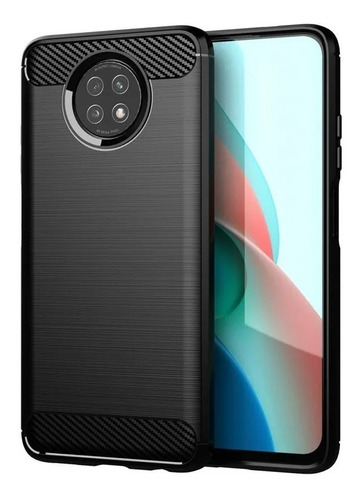 Funda Tpu Antigolpe Carbono Para Xiaomi Redmi Note 9t