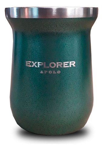 Mate Apolo Explorer Clasico Acero Inoxidable Terere Frio Cal