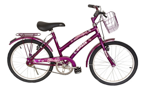 Bicicleta Infantil Calil Cindy Aro 20 Feminina - Violeta