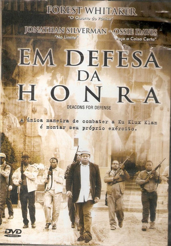 Dvd Em Defesa Da Honra - Forest Whitaker 