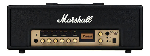 Marshall Code 100h Cabezal Para Guitarra Eléctrica 100w Voltaje 220v Color Negro