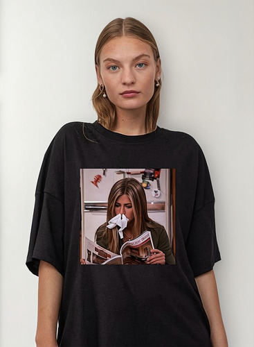 Remera Rachel Green Pañuelo Friends Personalizada Unisex